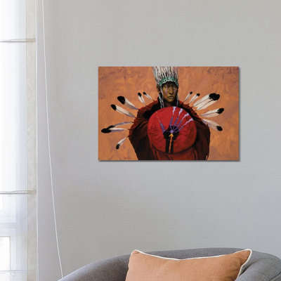 Shaman's Hand by Lawrence Lee - Wrapped Canvas Print