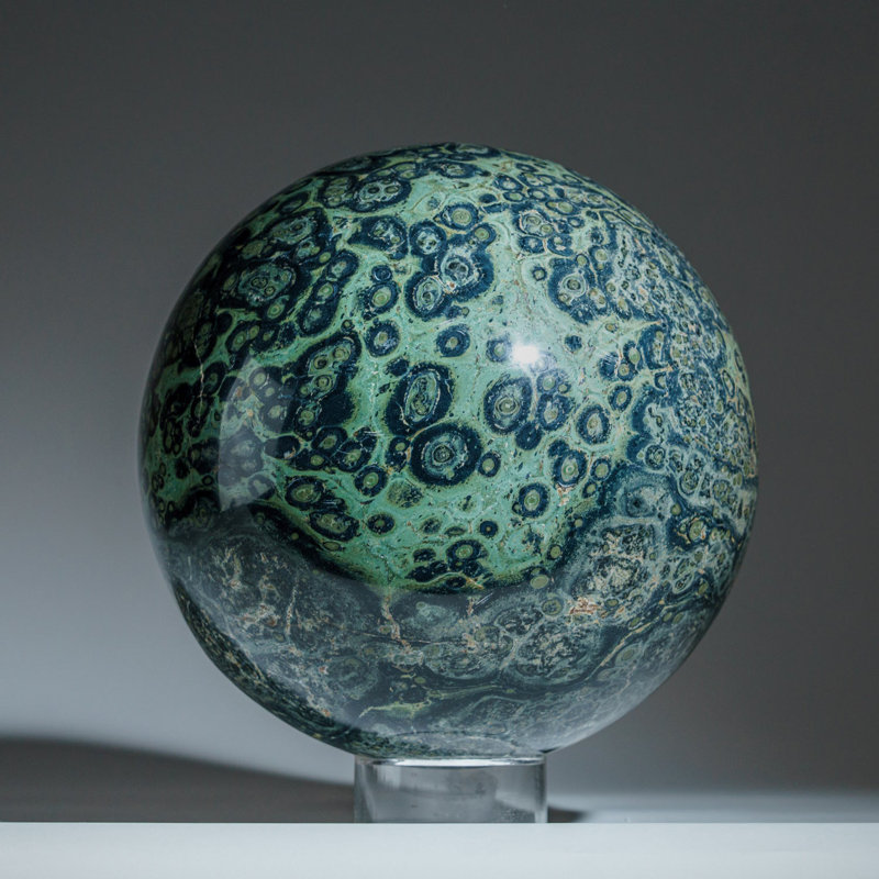 Huge Genuine Polished Kambaba Jasper Sphere (48 lbs)