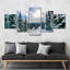 Ensemble de ski sur toile 5 pièces-1951637864