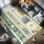 Tapis décoratif en fibres de polyester à haute densité de style Mid-Century Ambesonne-97177593