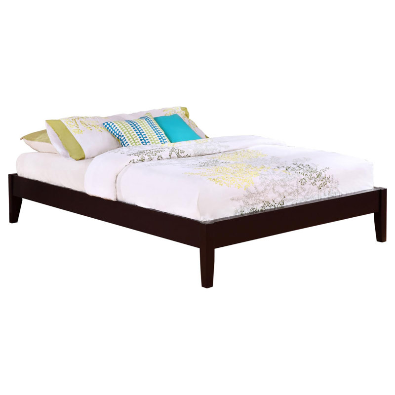 Cappuccino Full Platform Bed, Full