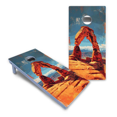 Arches National Park All-Weather Composite Cornhole Set