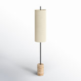 Delmare 60.5'' Matte Column Floor Lamp