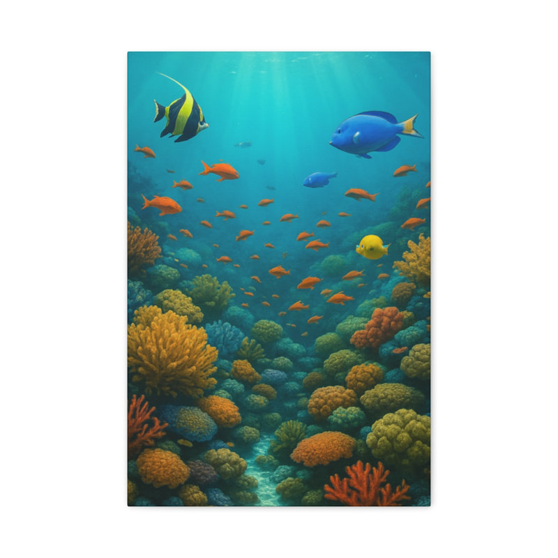 Apel Single Picture Frame Print on Canvas, 60.96 cm H x 40.64 cm W