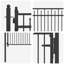 130 cm W Gate Fencing