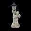 Ensemble de statue colonne ange