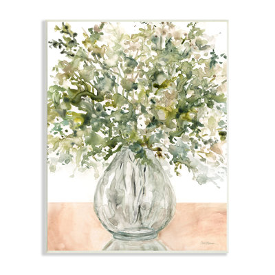 Abstrait, pétale de fleur, bouquet de table, art mural sur toile par Carol Robinson