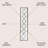 Schlenker Moroccan Diamond Shag White/Gray Rug-1578098911