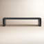 Banc en bois massif Channing 62 "-82"-88572003-88572001