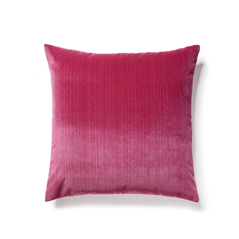 Essential Velvets Square Pillow Cover & Insert, Blossom, Down Blend