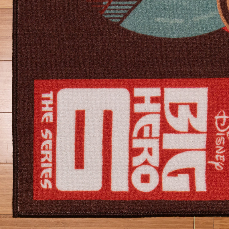 Rectangle Abstract Machine Tufted Polyester Rug