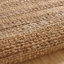 Tapis d'intérieur en jute de fibre naturelle fait à la main avec envers en coton Modern Farmhouse-91488847-124910767