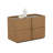 Charmen NIGHTSTAND - LARGE - Brown-109919343