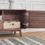 Console de télévision minimaliste en bois avec rangement-847455686