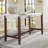 Counter Height Table, 47.5 Inch Faux Marble Finish Bar Dining Table, Modern Bar Tall Dining Table For Home Kitchen, Living Room, Balcony, Office