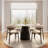 Round Dining Table 39"/43" Small Kitchen Table For 2/4 Person-1120700739-1120700786-1120700788