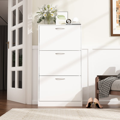 12 Pair Shoe Storage Cabinet