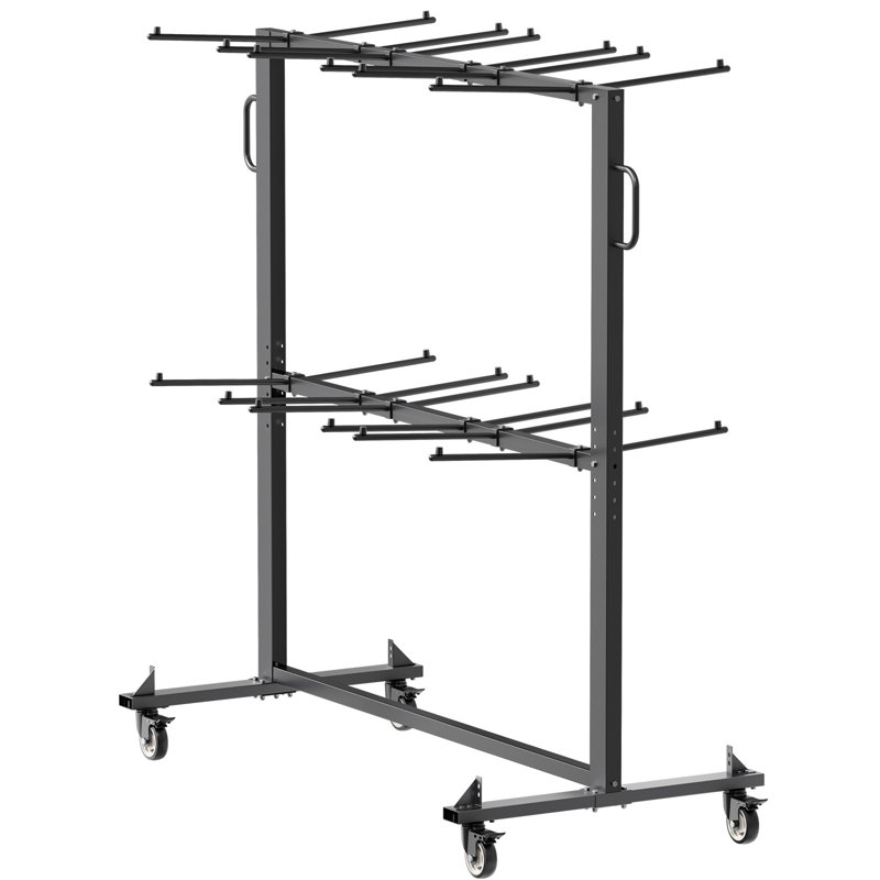 Chariot pliant pour 84 chaises / 12 tables + 42 chaises de 800 LBS