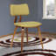 Chaise de salle à manger sans accoudoirs de style Mid-Century avec revêtement en polyester Decklen-341433493-329608221