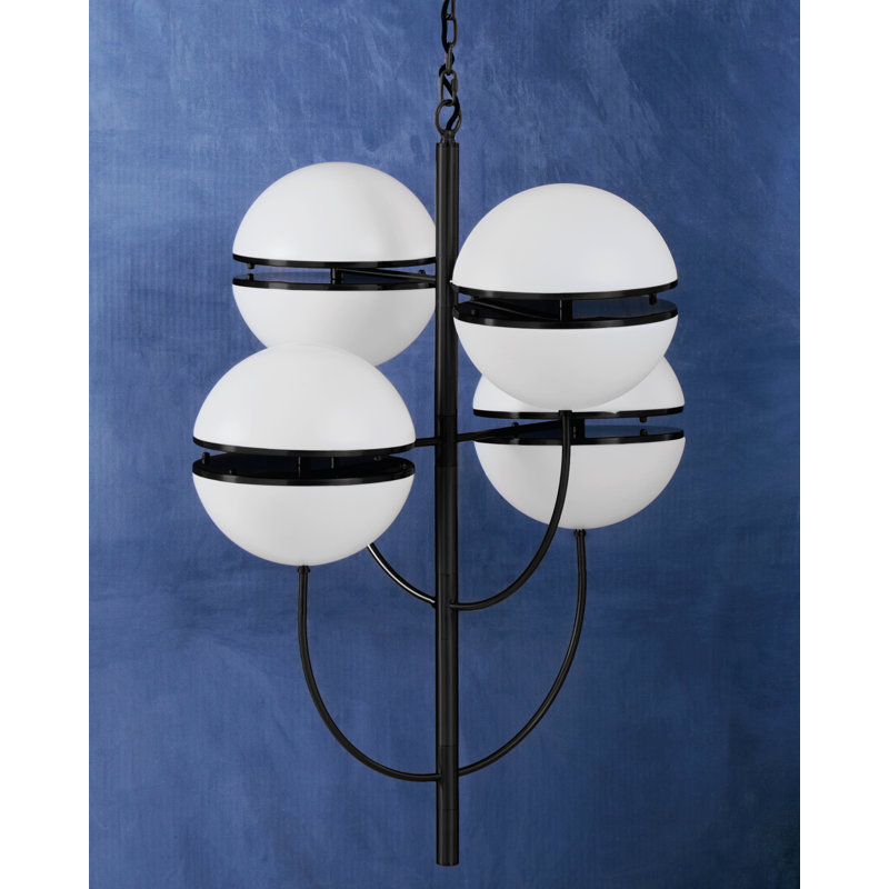 Anselma 4 - Light Pendant, Matte Black