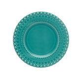 Fantasy Acqua Green Earthenware Salad/Dessert Plate