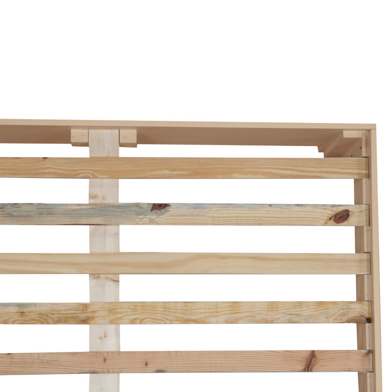 Darien Low Profile Standard Bed, King, Natural