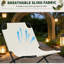 Siège relaxant, chaise berçante d'extérieur