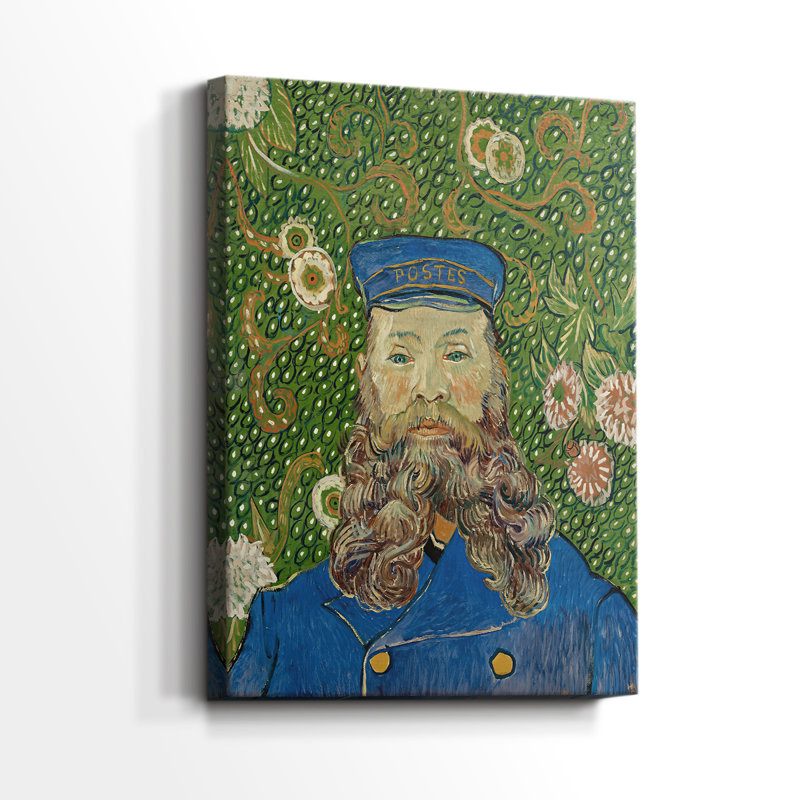 Portrait de Joseph Roulin - Toile tendue par Vincent Van Gogh, 24 po x 36 po