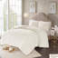 Couette King/King en chenille de coton à motif médaillon pour toutes les saisons - Collection Harmony 3