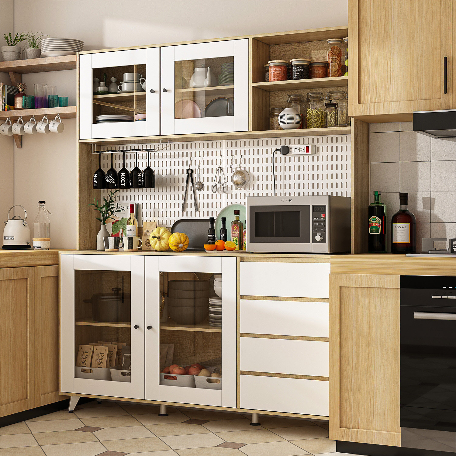 13 Genius Dorm Kitchen Ideas with Mini Fridge and Microwave