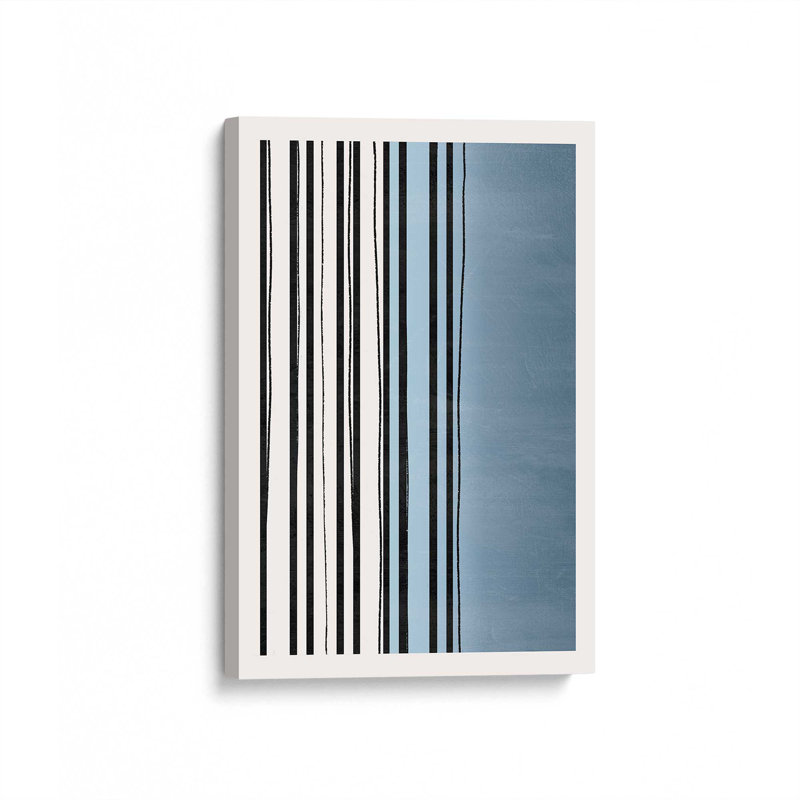 Twilight Stripes v1, Toile tendue, H 12 po x l 8 po x P 1,25 po