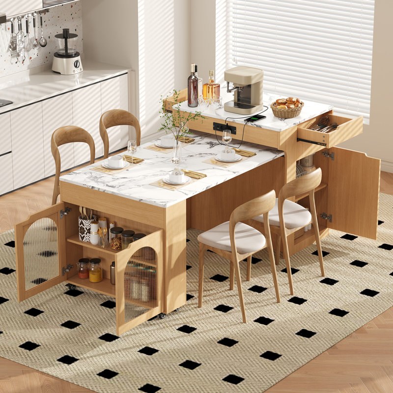 Kitchen Island, Natural