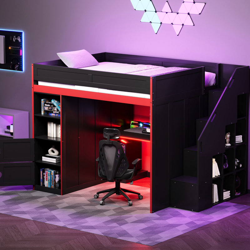 Lit mezzanine Gaming