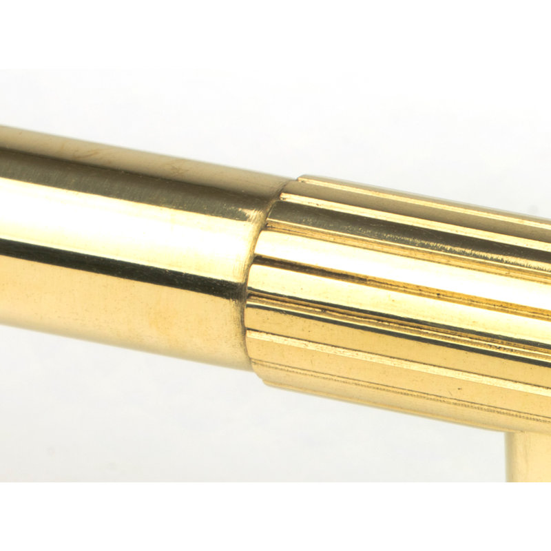 Bar Handle, 9.6 cm, Polished Brass