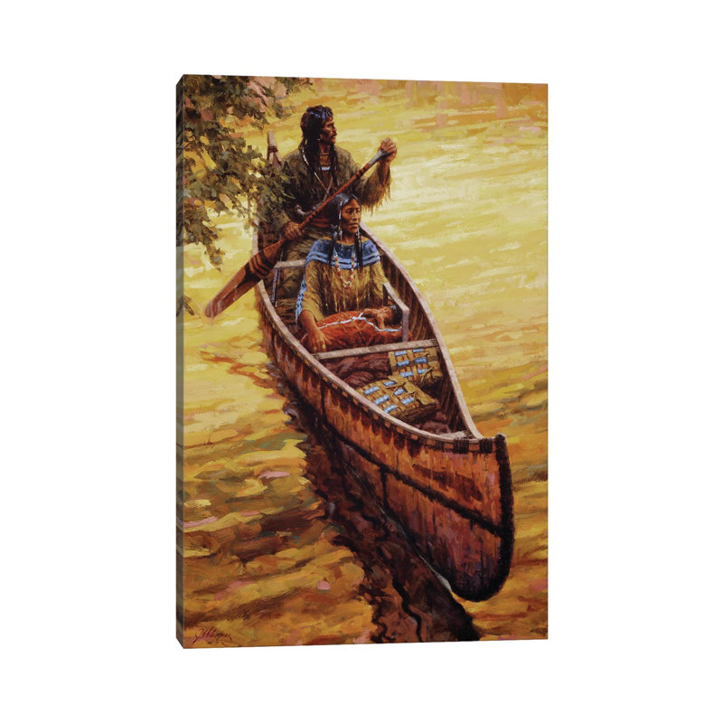 His Treasures 1 Piece Wrapped Canvas Wall Art, 66.04 cm H x 45.72 cm W x 1.91 cm D