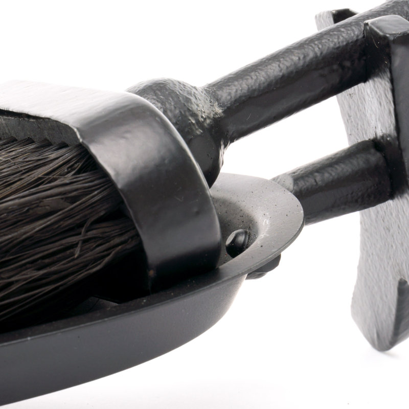 Chambliss Metal Fireplace Tool Set, Black, 9cm H x 38cm W x 5.5cm D