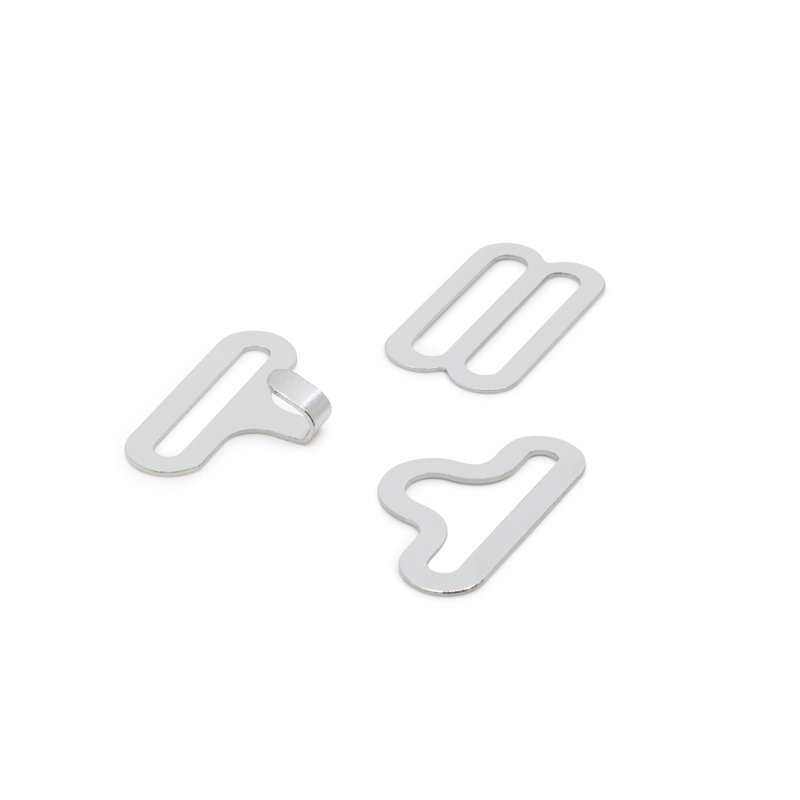 Dritz Bow Tie Sets, Nickel, 12 Sets