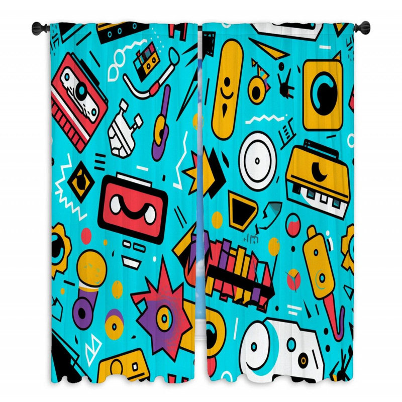 Paire Jocabeth, L 20 po x L 63 po