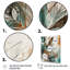 «Lukesha Green and Brown Visions In Boho I», reproduction sur toile-88533730-88533729