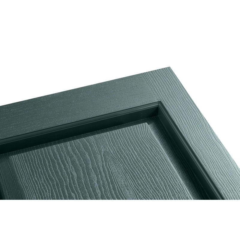 Paire de volets avec panneaux en vinyle surélevés standard, Pin, 60 po x l 12 po x P 1 po