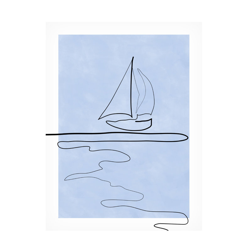 Elena Ristova   Aspectratio Indigo47 Canvas Art, 18" H x 24" W