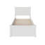 Lit plateforme en bois massif avec pied de lit et gigogne assortis Ralls-966668744-966668789