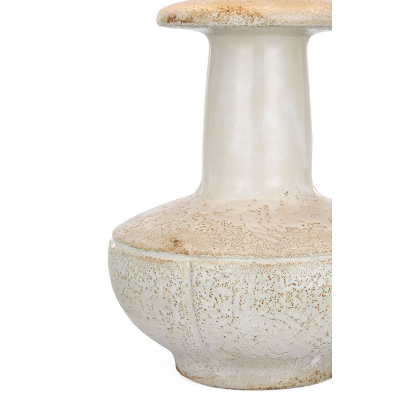 Temara 28" Table Lamp with Linen Shade, Corsican White