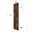 S Shape Solid Wood Bi-Fod Door With Hardware Track - Assembly Needed-110403505-109425771