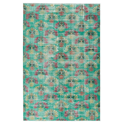 One-of-a-Kind 6' X 9' Hand Knotted Area Rug
