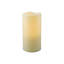 Bougie colonne intérieure 6 po ivoire sans flamme