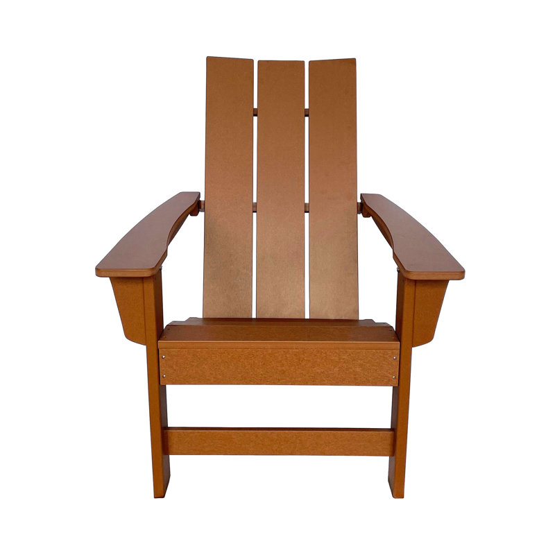 Chaise Adirondack d'extérieur Brazzell, Brun