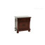 Table de chevet en cerisier antique
