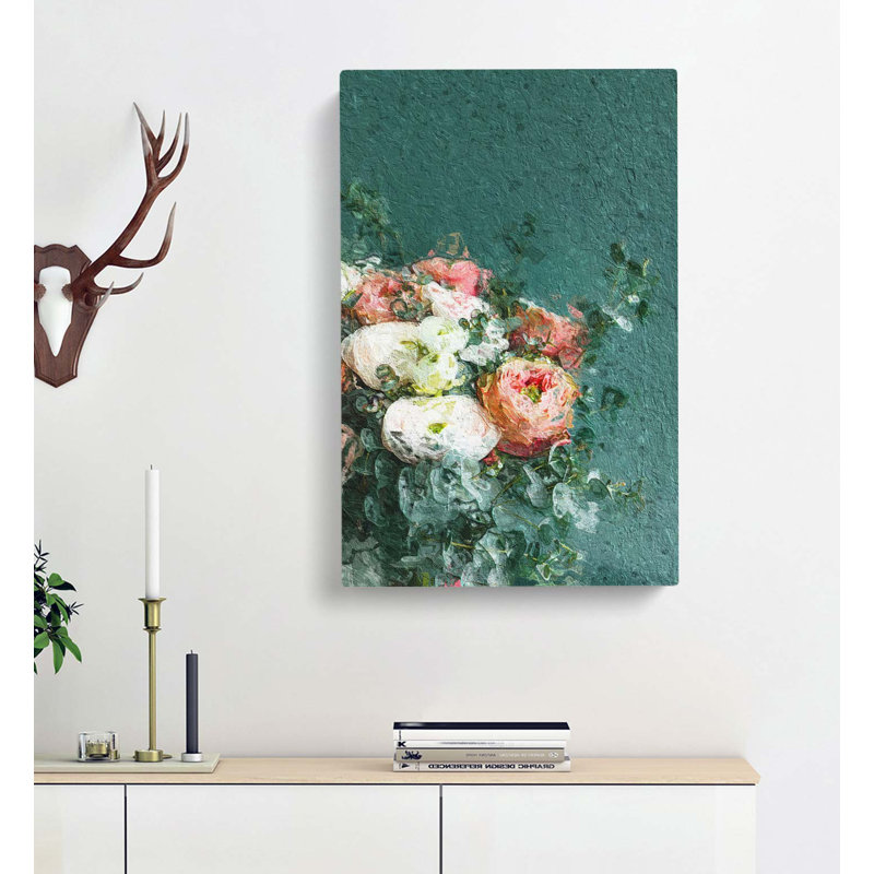 Bouquet of Flowers by - Wrapped Canvas, 60cm H x 40cm W x 3cm D