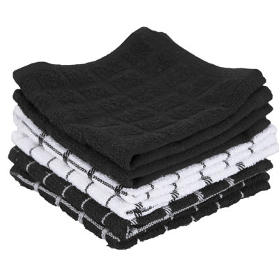 Cotton Plaid Dish Cloth Kitchen Towel